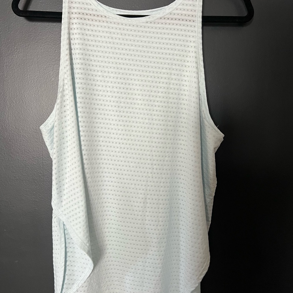 Apana Women's Textured Tank Top - Light Blue